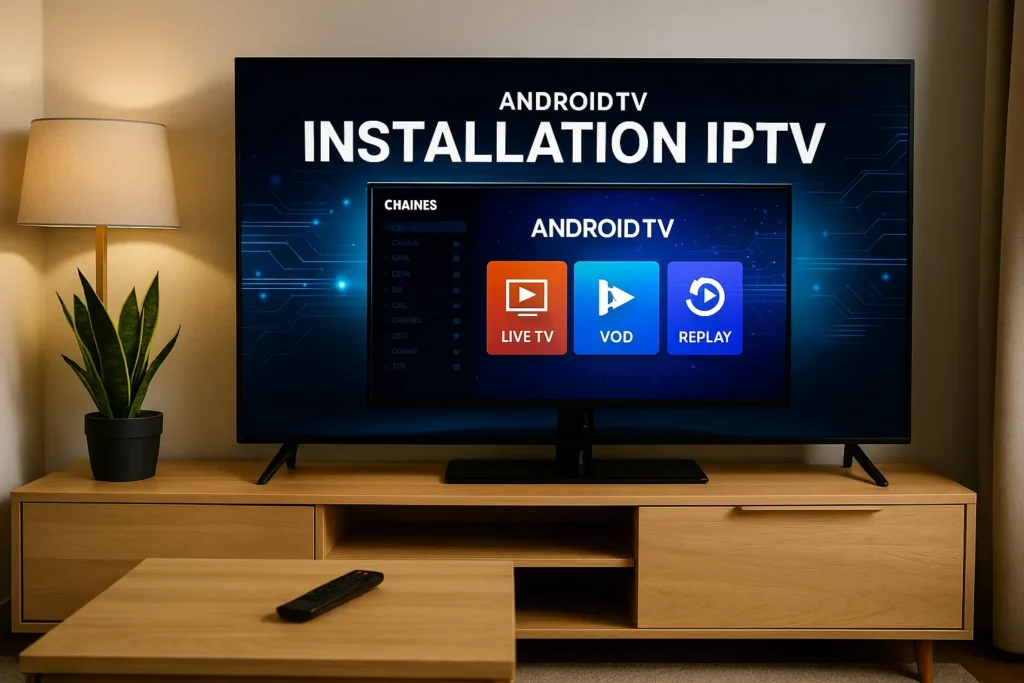 Installation IPTV sur Android TV