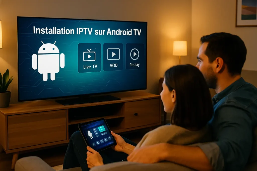 Installation IPTV sur Android TV